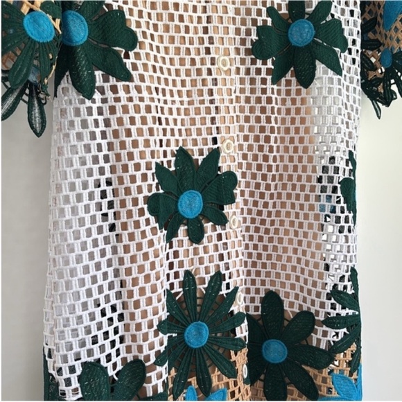 :Price Firm: Anthropologie Eva Franco Gaia Dress in Petal Republic - Picture 6 of 15